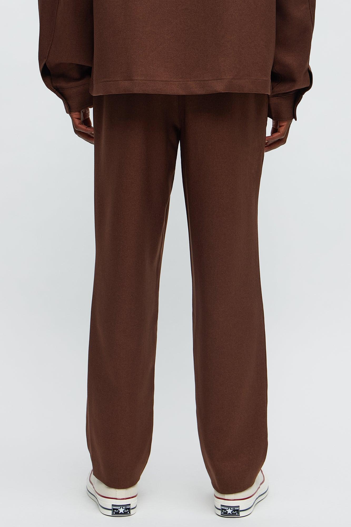 Slim Mara Hybrid Trousers - Brown Product Image