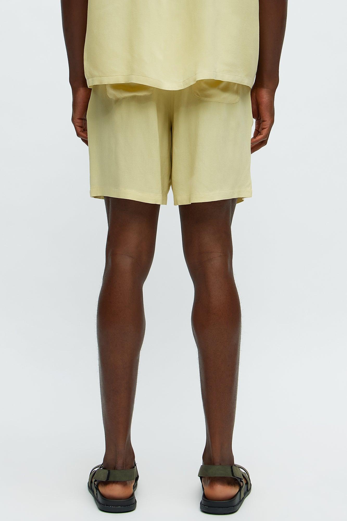 Paradise Set Relaxed Drawstring Short - Lime Product Image