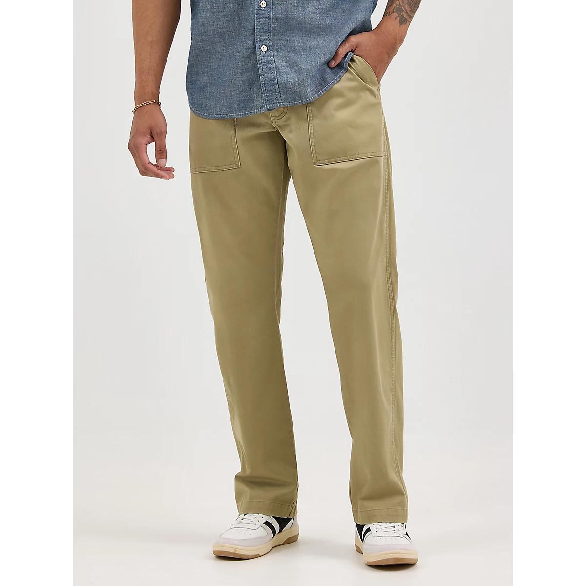 Men's Relaxed Fatigue Pant in Military Vintage Khaki Product Image