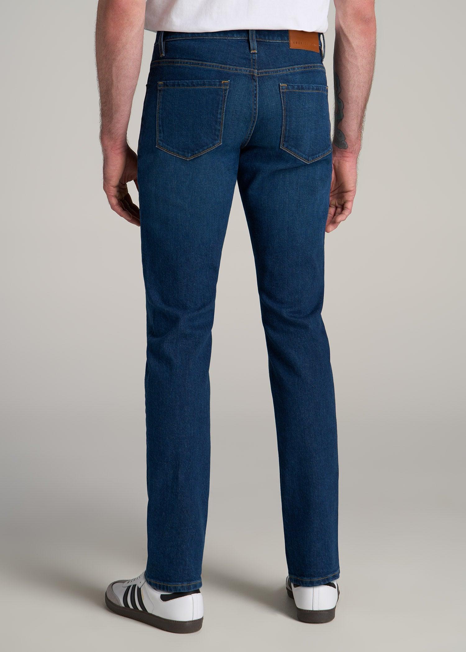 Americana Collection Carman Tapered Fit Jeans For Tall Men in Crown Blue Product Image