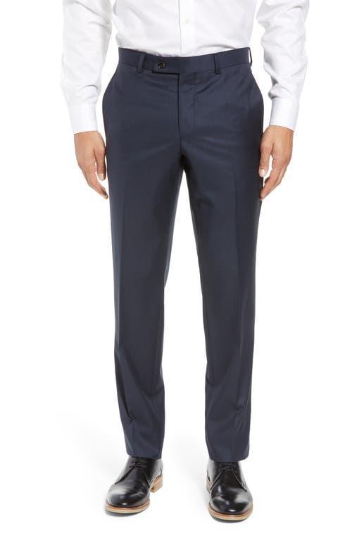 Mens Wool Sharkskin Trousers Product Image