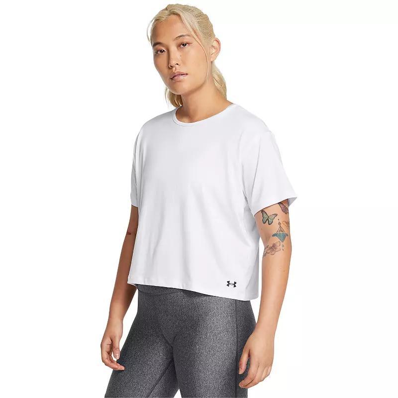 Women's Under Armour Motion Short Sleeve Tee, Size: Large, White White Product Image