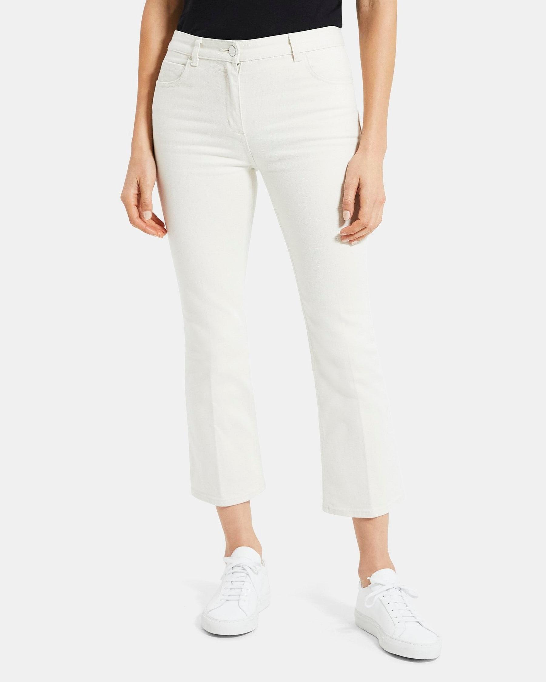 5-Pocket Flare Jean in Dyed Denim Product Image