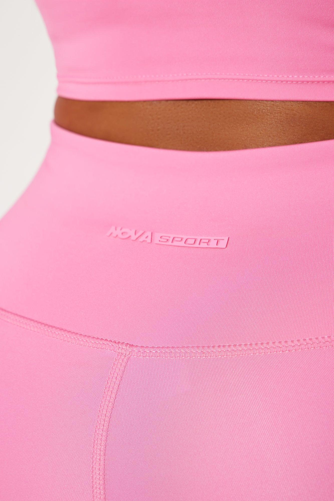 Vital Form 7/8 Elevate Active Legging - Bubblegum Pink Product Image