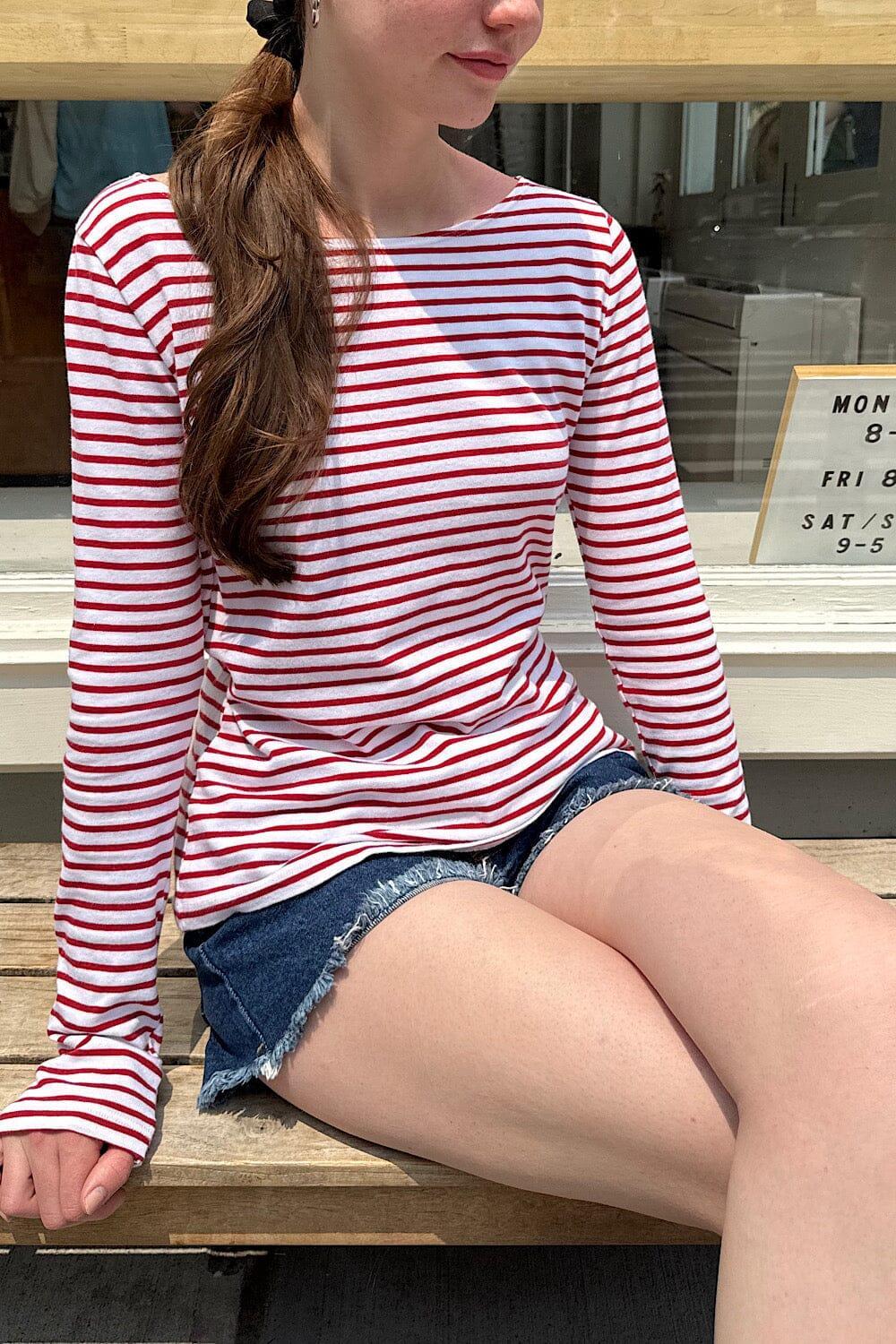 Catalina Stripes Top Product Image