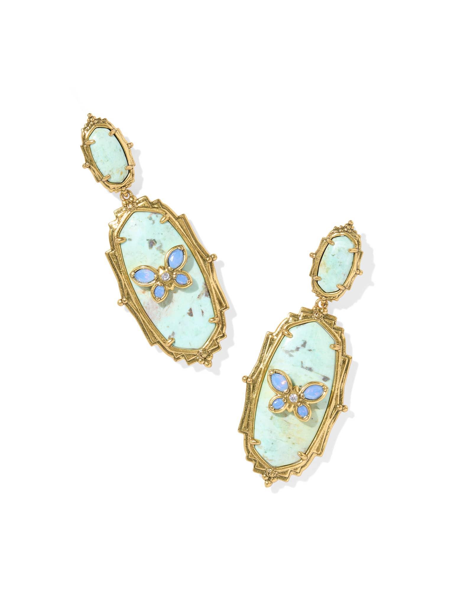 Dolly Parton x Kendra Scott Ari Heart Silver Stud Earrings Product Image