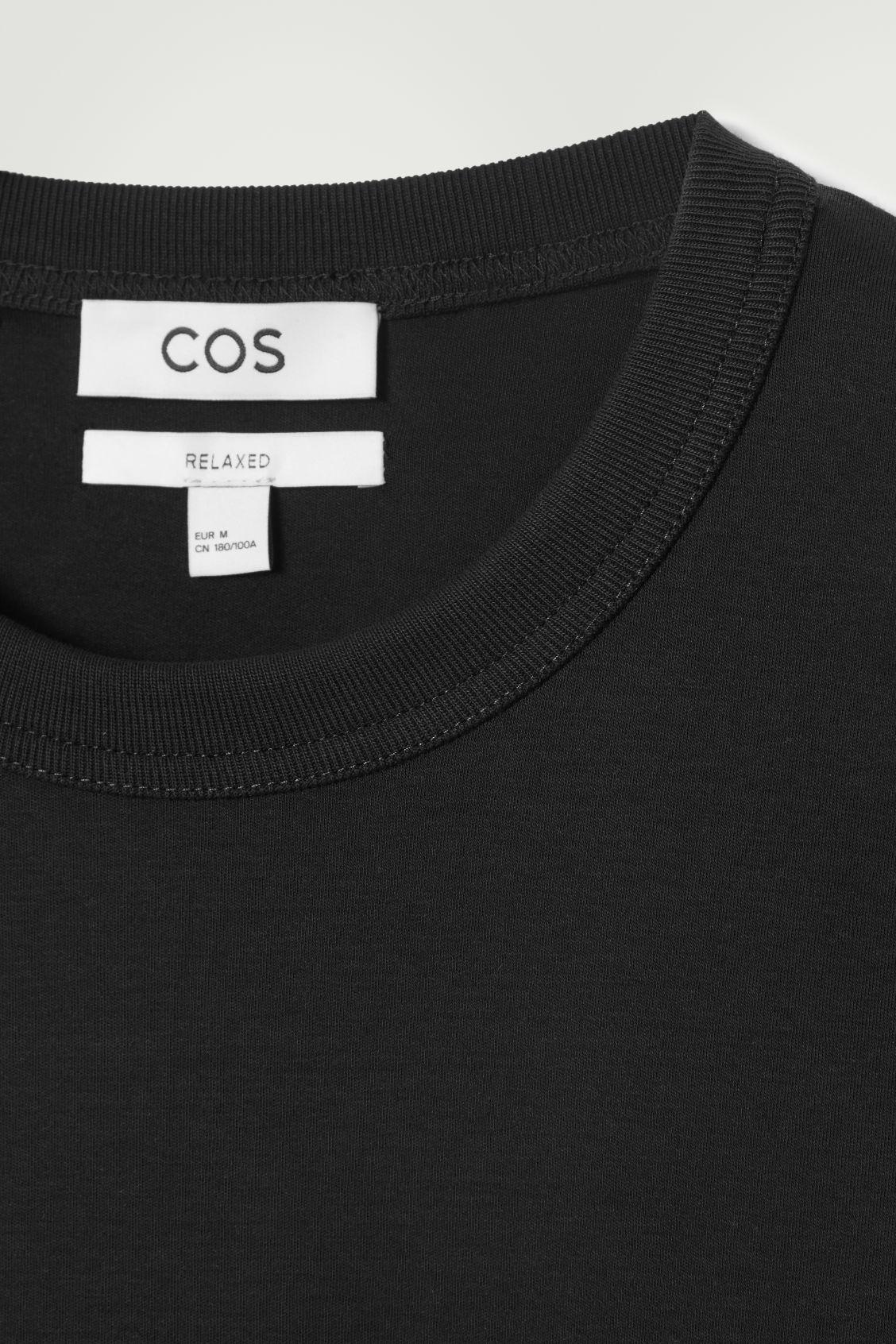 RELAXED COTTON-JERSEY LONG-SLEEVED T-SHIRT Product Image