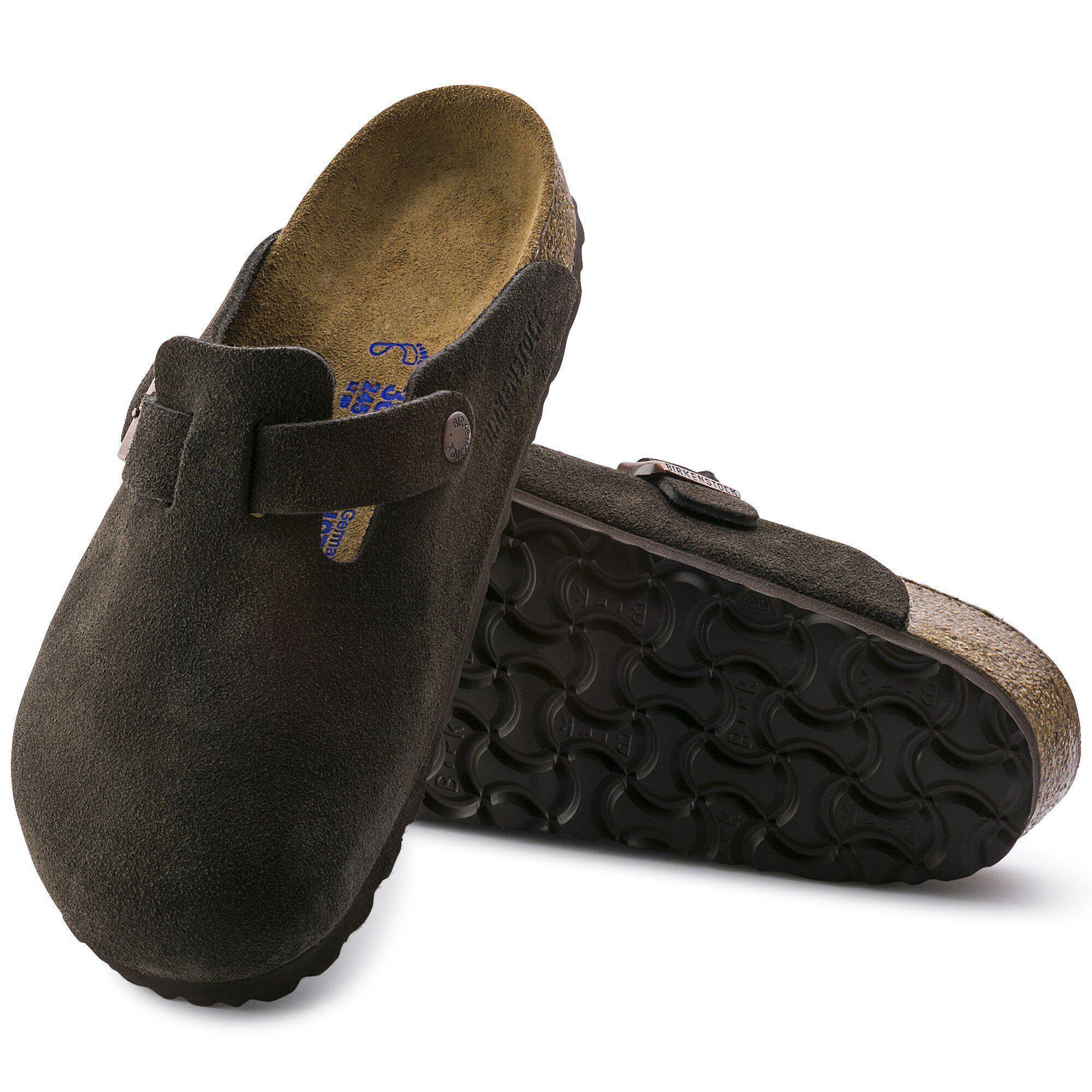 Boston Soft Footbed Suede Leather Midnight Blue Product Image