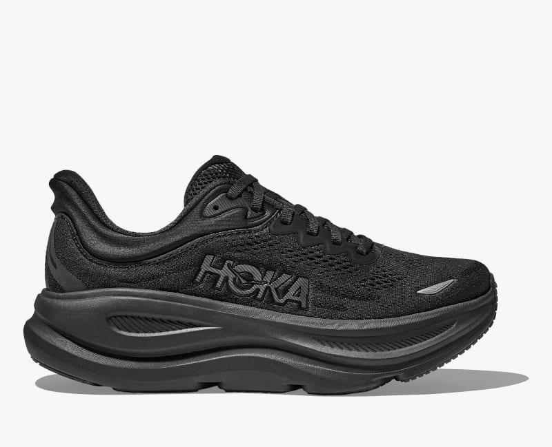 HOKA Men's Bondi 9 Shoes in Galactic Grey/Stellar Grey, Size 15 Product Image