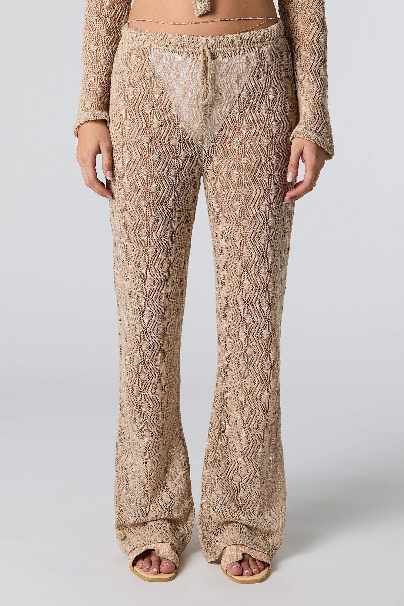 Crochet Pant Cover-Up Female Product Image