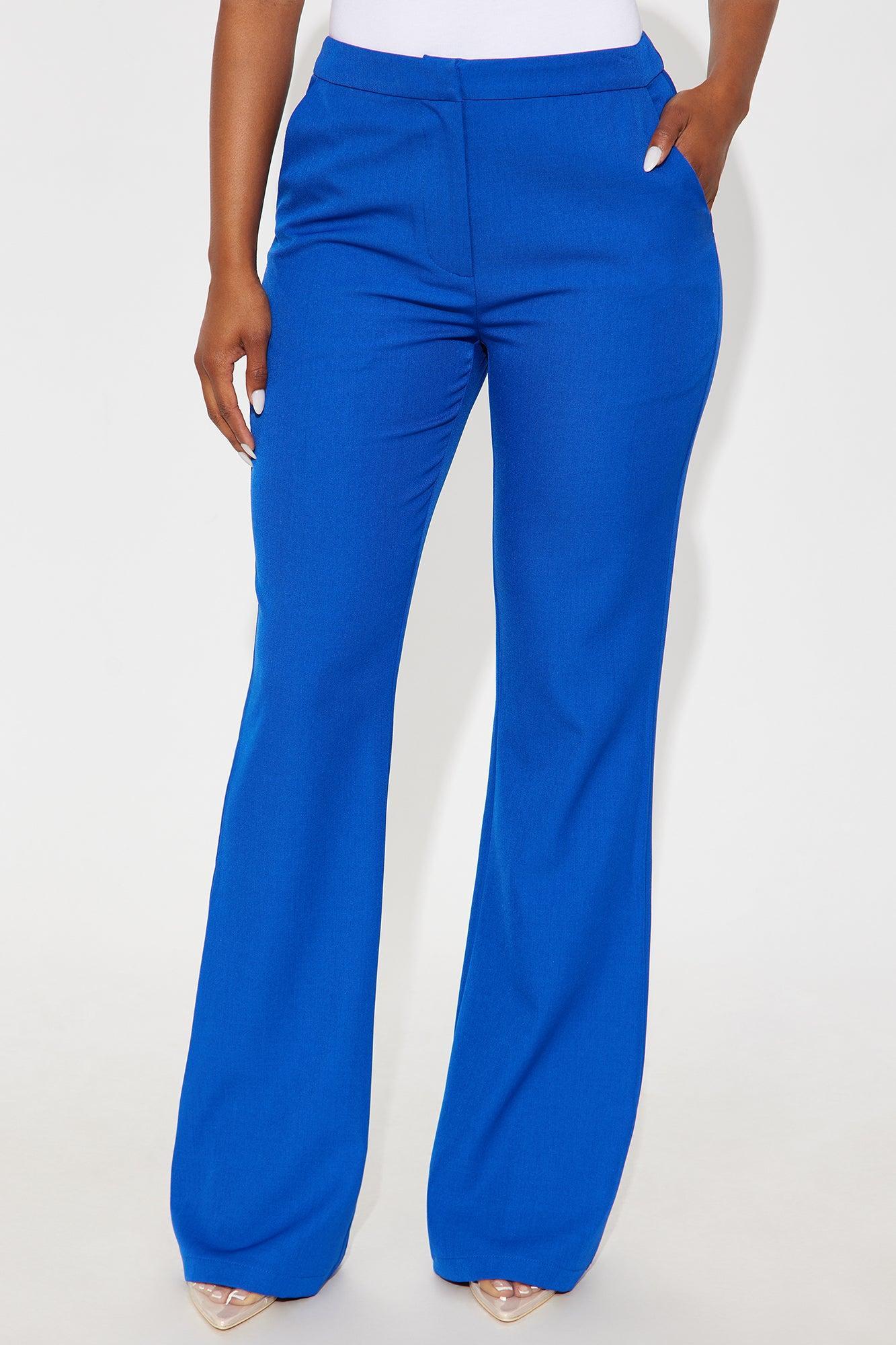 Breaking Even Flare Trouser - Royal Product Image
