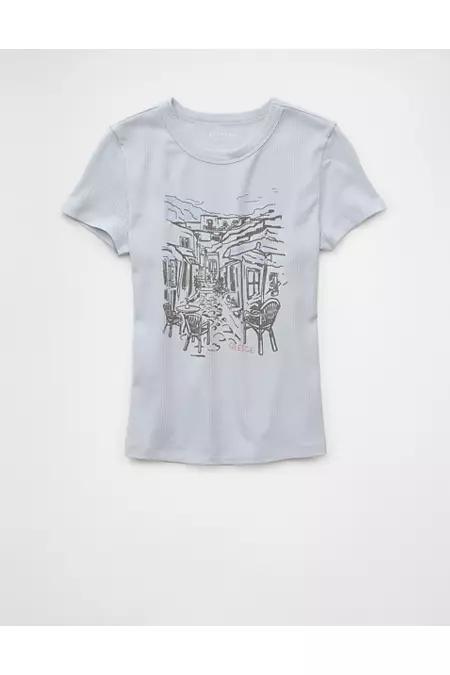 AE Graphic Hey Baby Tee Womens Product Image