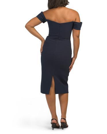 Bailey Off The Shoulder Dress for Women | Polyester/Spandex Product Image