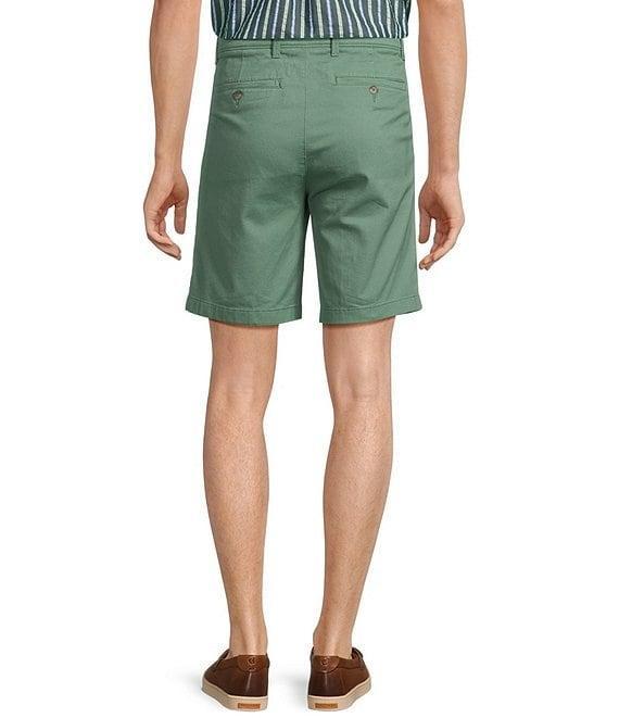 Roundtree & Yorke The Cloud Short Classic Fit 9#double; Pleated Washed Chino Shorts Product Image