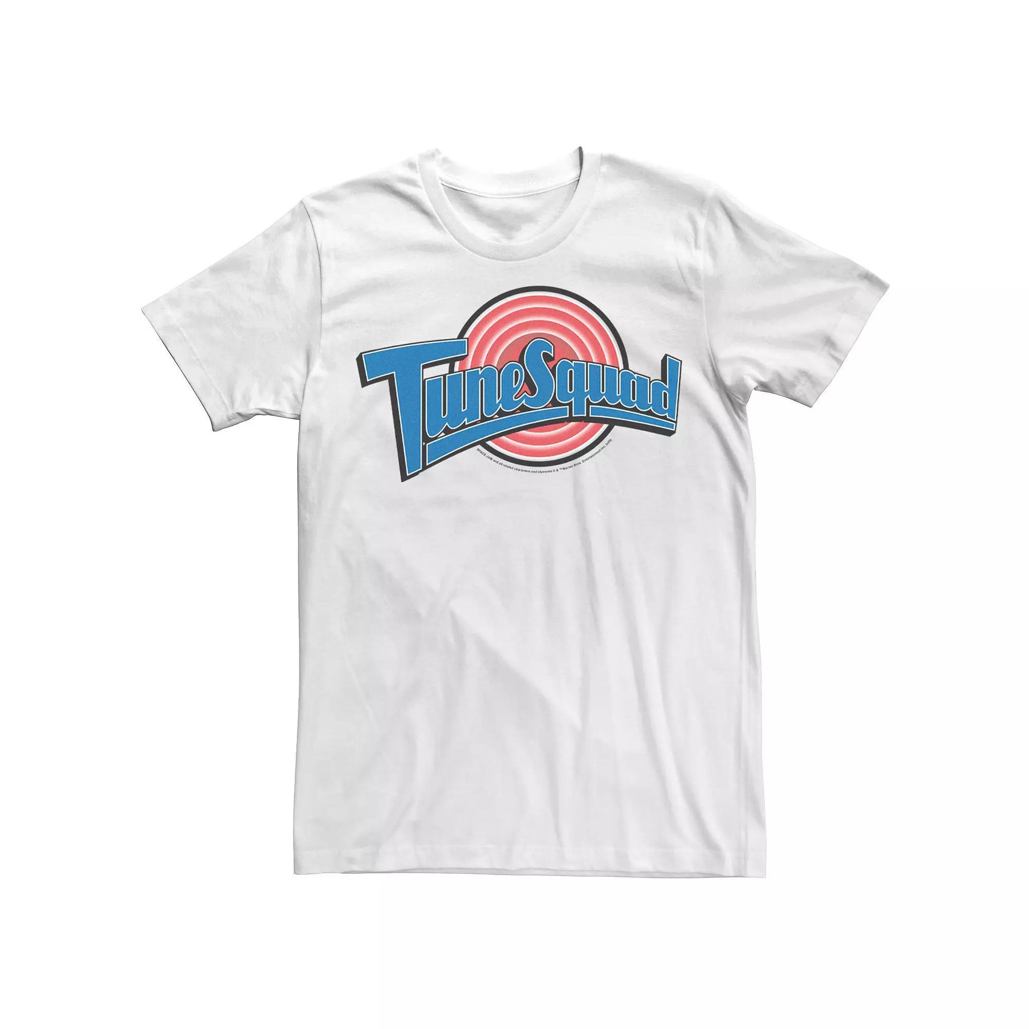 Men's Space Jam Tune Squad Logo Tee, Size: Large, White Product Image