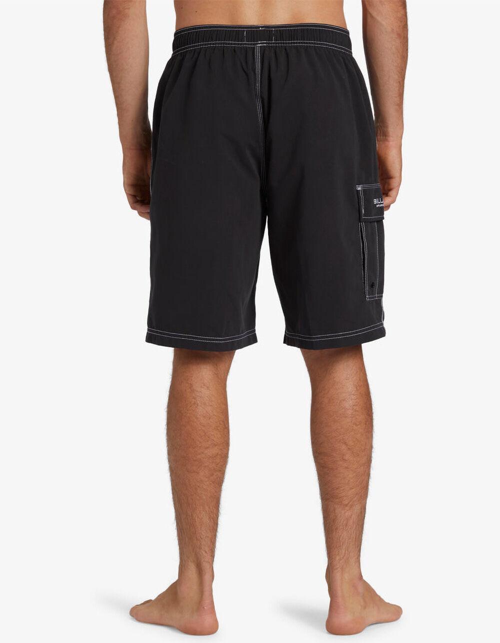 BILLABONG Throw On Layback Mens 21" Swim Shorts - BLACK Product Image