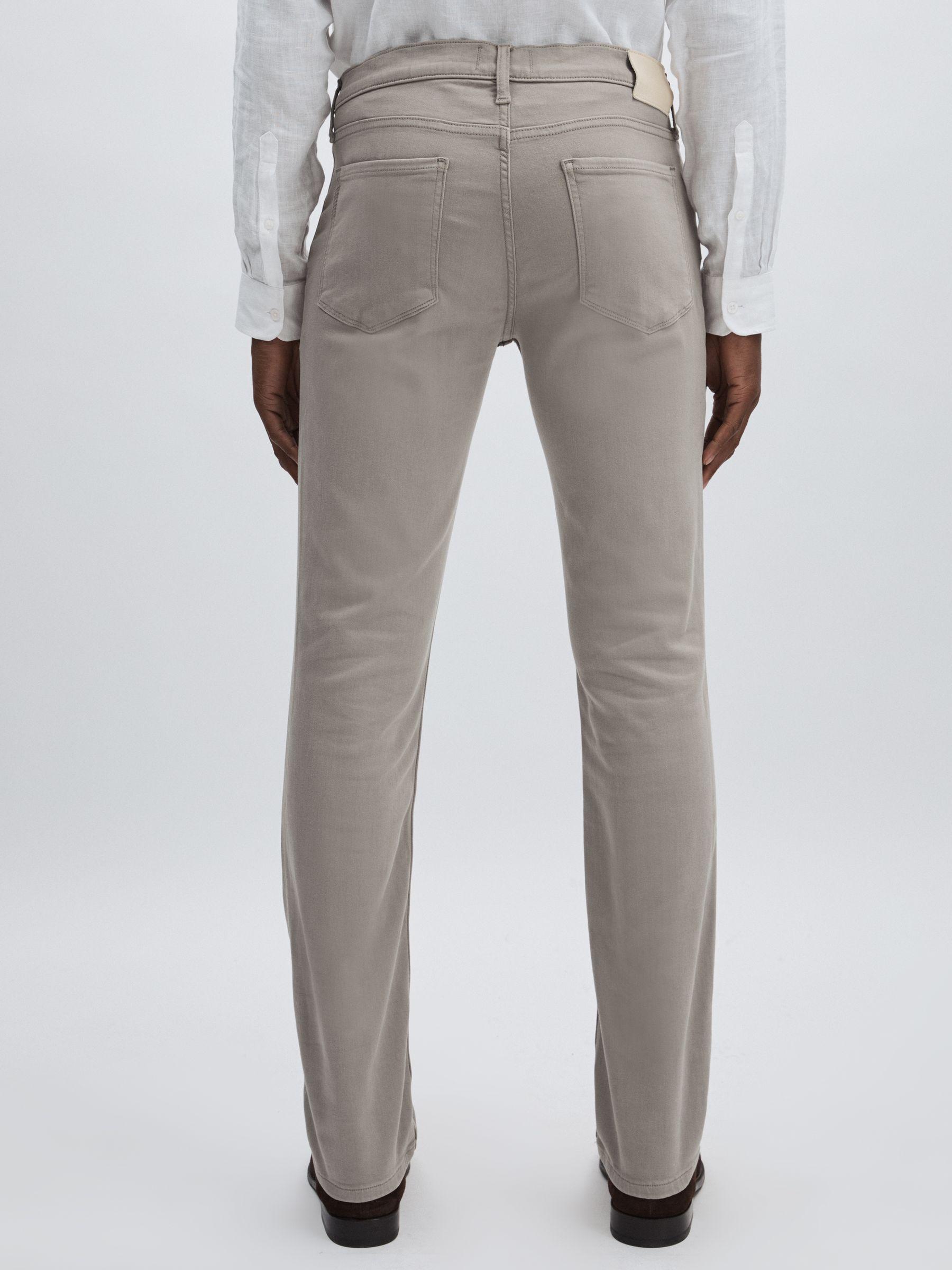 Paige Slim Straight-Leg Jeans in Silver Pearl Product Image