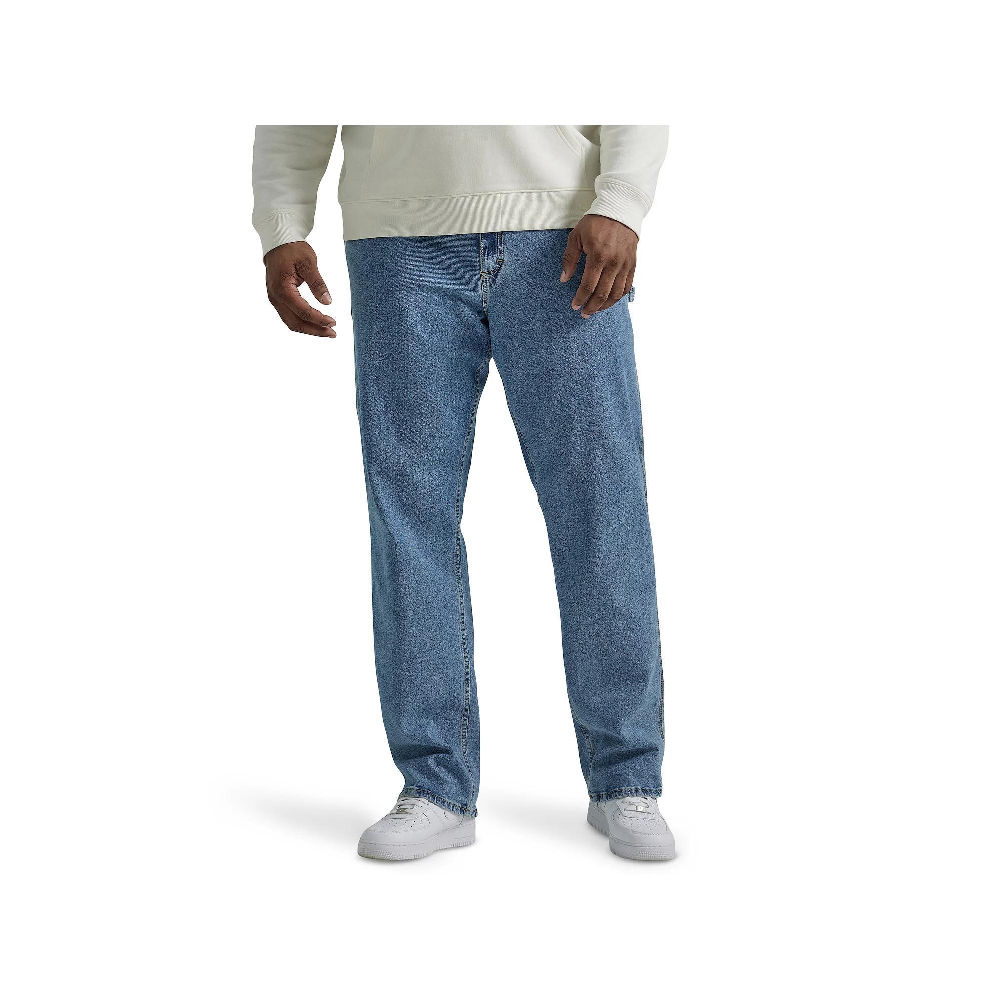 Big & Tall Lee® Legendary Carpenter Jeans, Men's, Size: 44X34, Solo Product Image