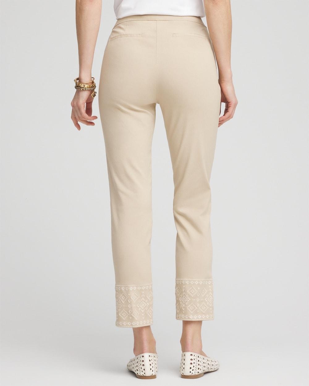 Brigitte™ Embroidered  Ankle Pants Product Image