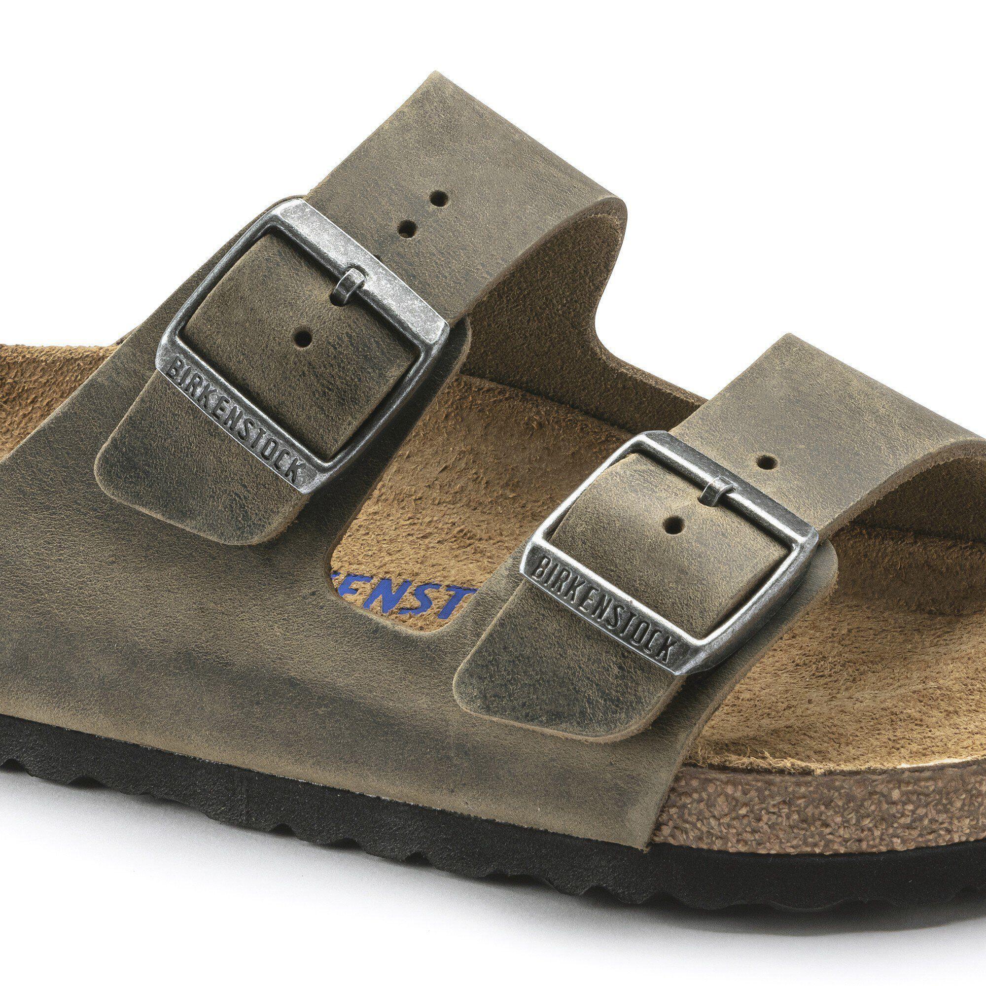 Arizona Soft Footbed Oiled Leather Faded Khaki Product Image