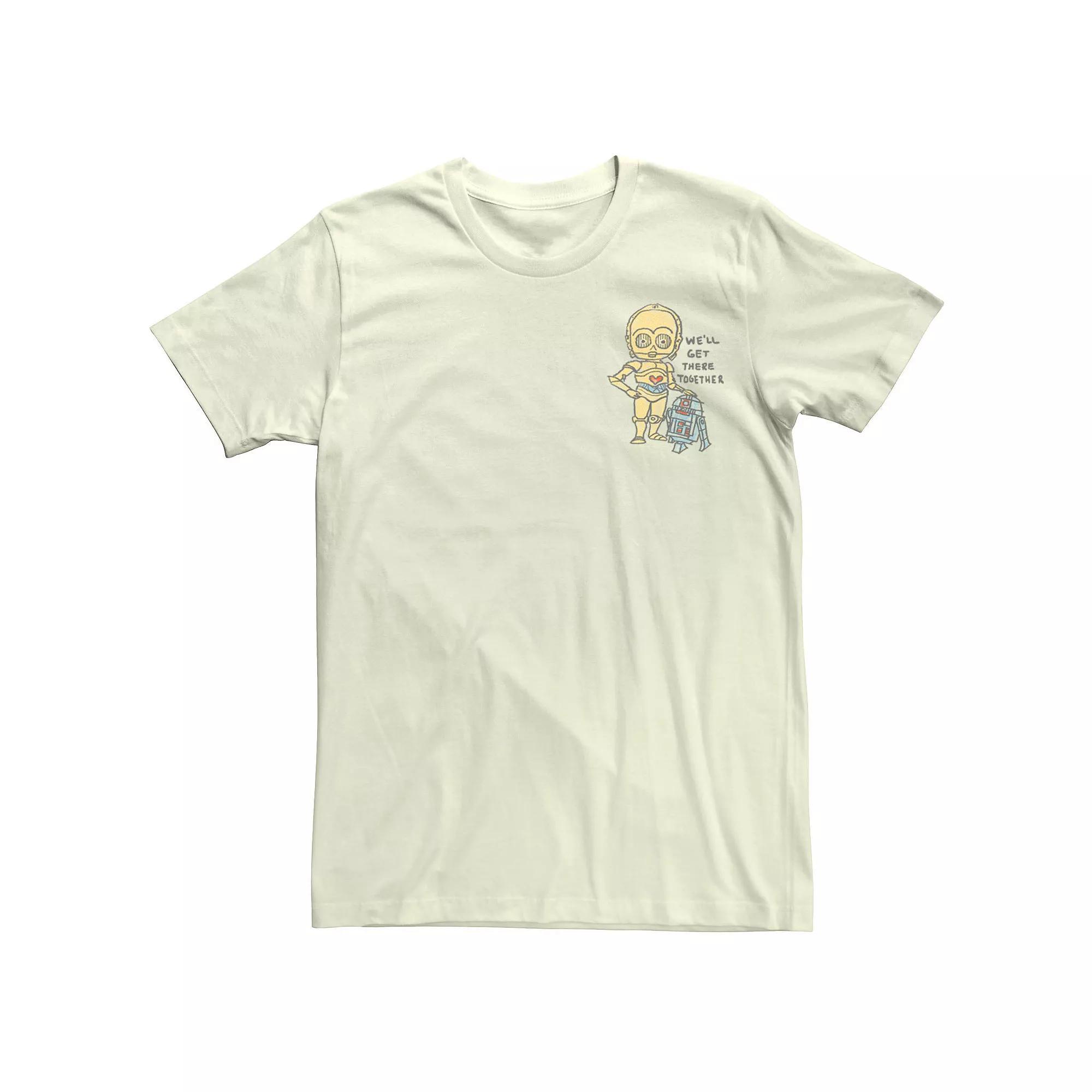 Mens Star Wars Cute Pocket Droids Tee Product Image