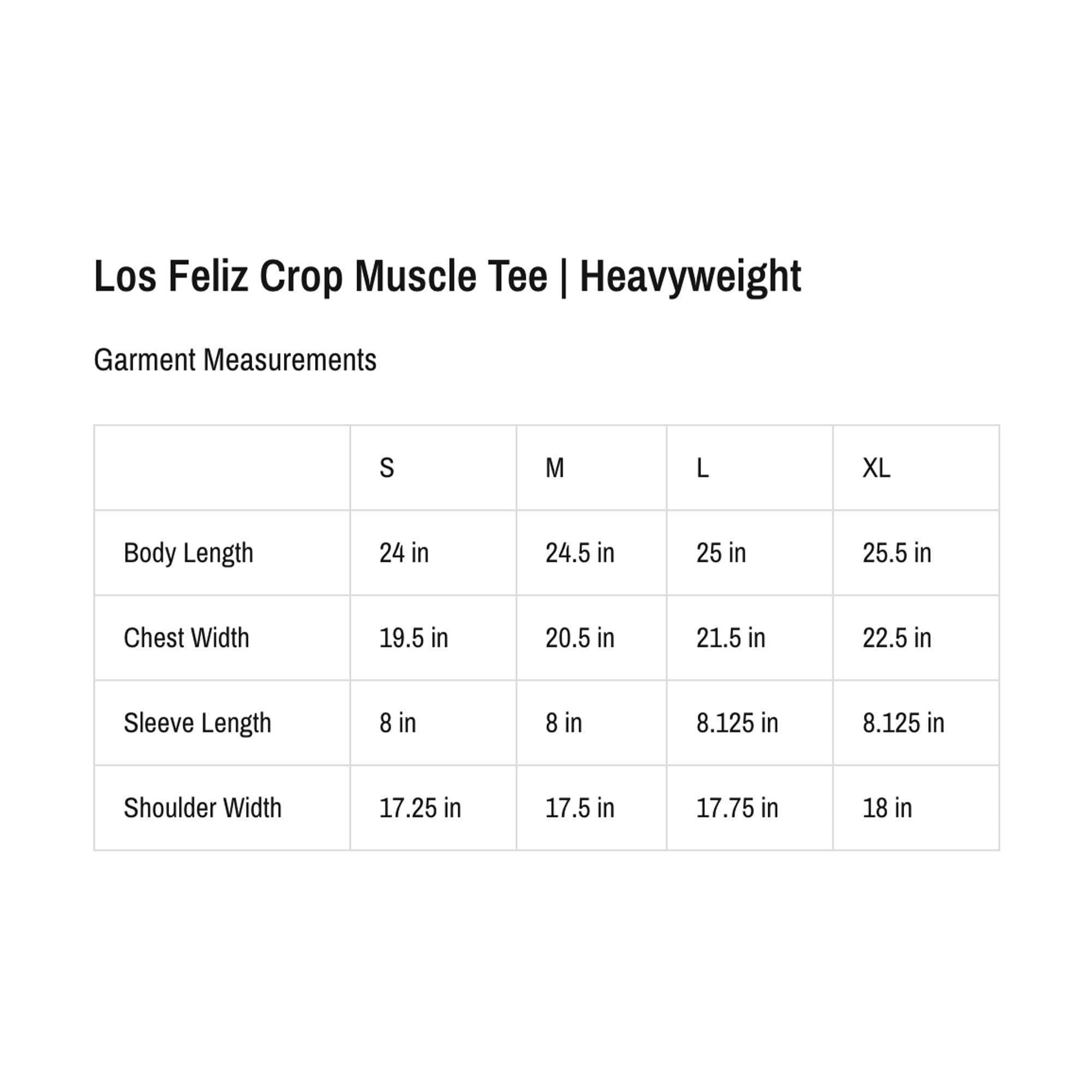 Los Feliz Crop Muscle Tee II Male Product Image