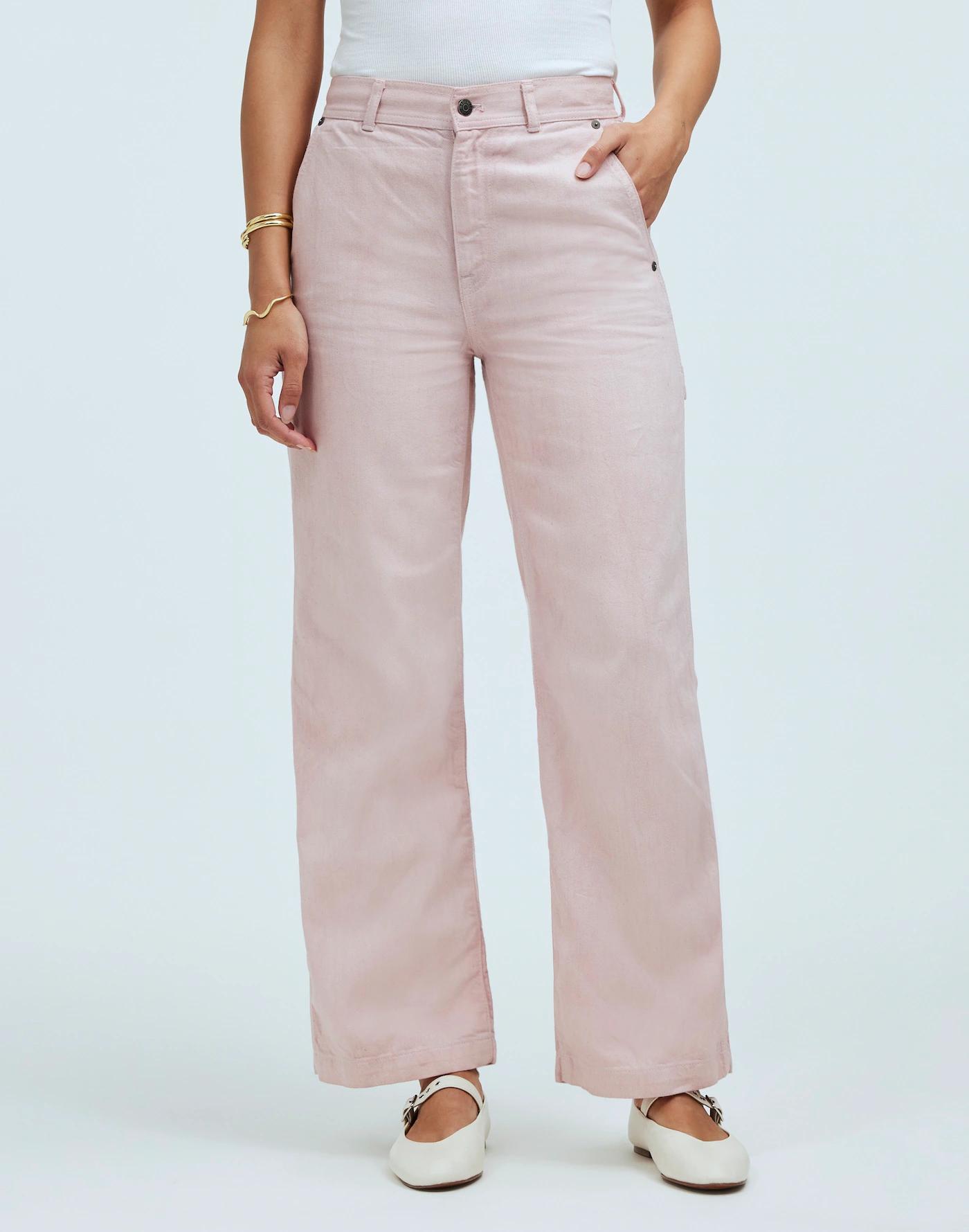 Madewell x MN Dye Studio Perfect Vintage Wide-Leg Carpenter Jean Product Image