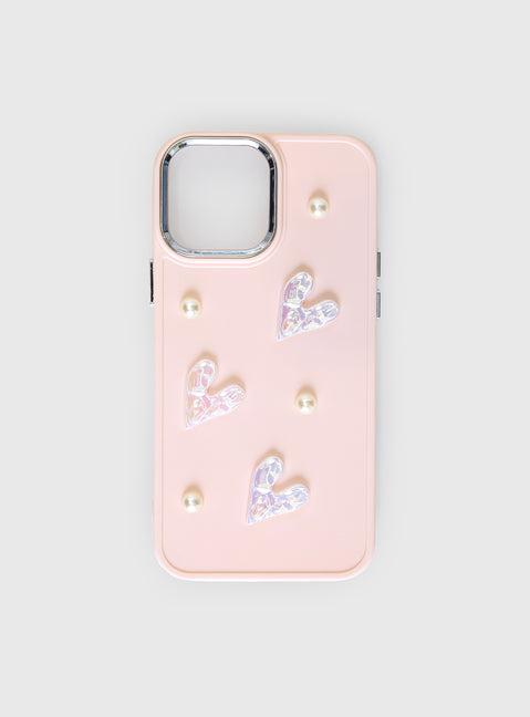 Monsoon iPhone Case Pink Product Image