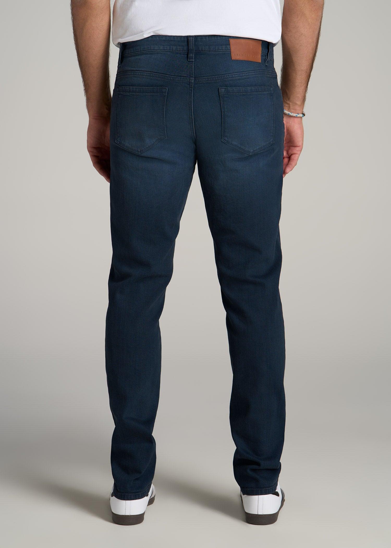 Carman TAPERED Jeans for Tall Men in Faded Blue Black Male Product Image