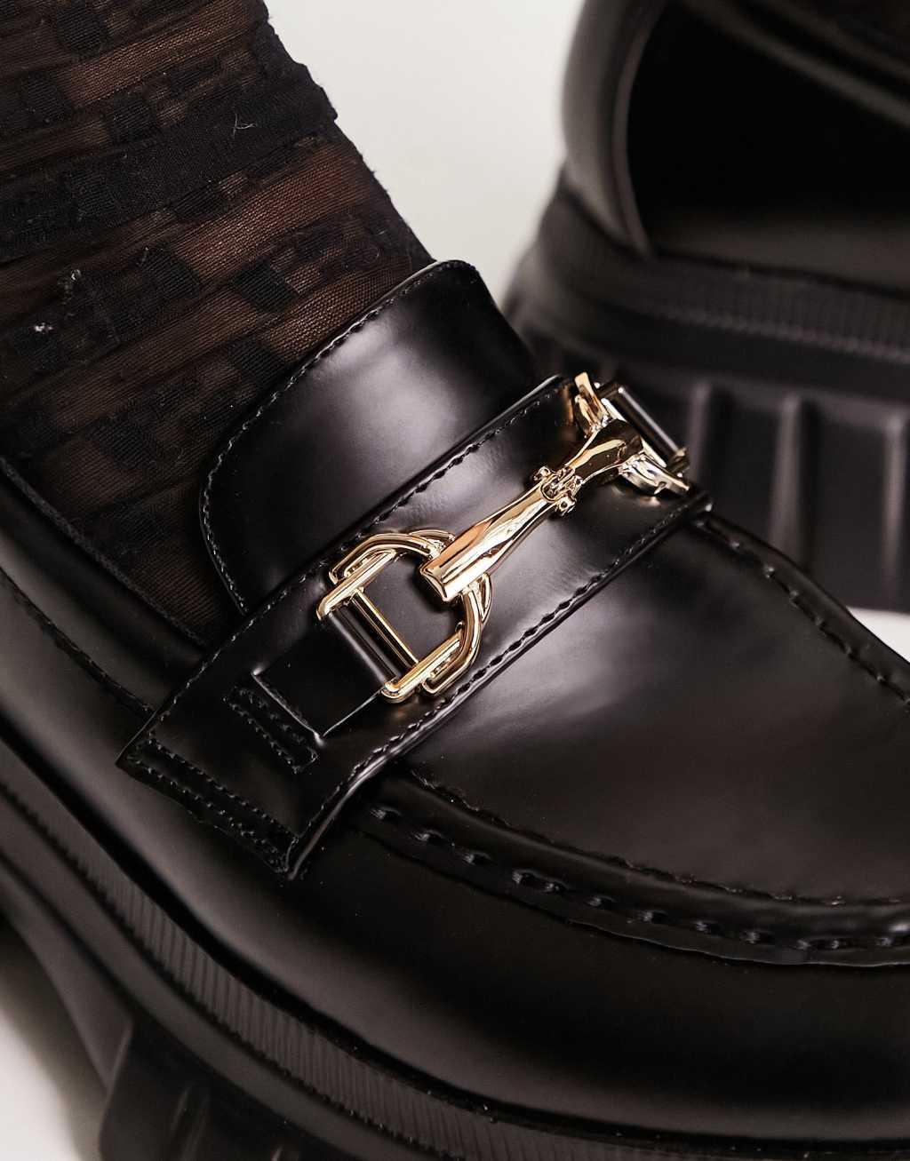 ASOS DESIGN Wide Fit Magnus chunky loafers Product Image