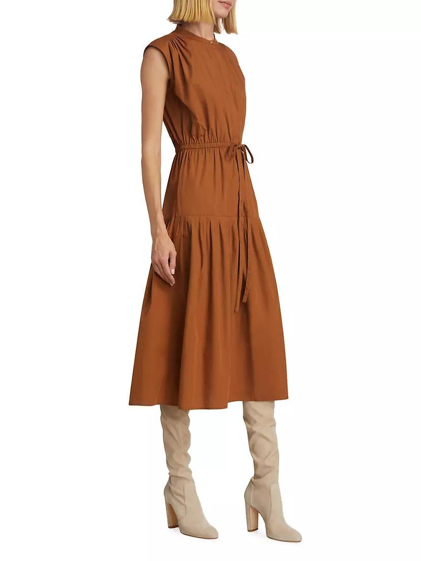 Margaret Cotton Tiered Midi-Dress Product Image