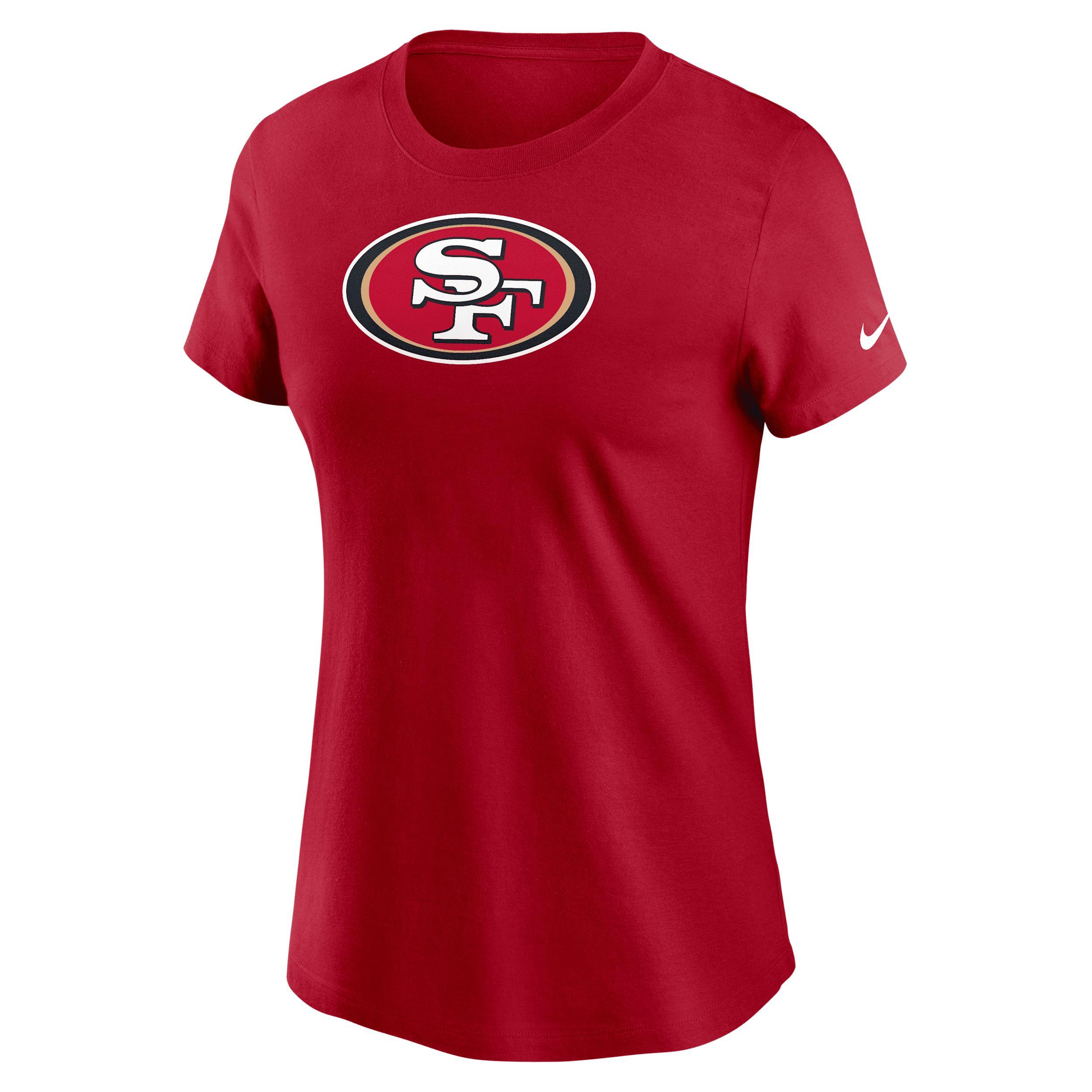 San Francisco 49ers Primary Logo Nike Womens NFL T-Shirt | NKAF6DL9B-XQY Product Image