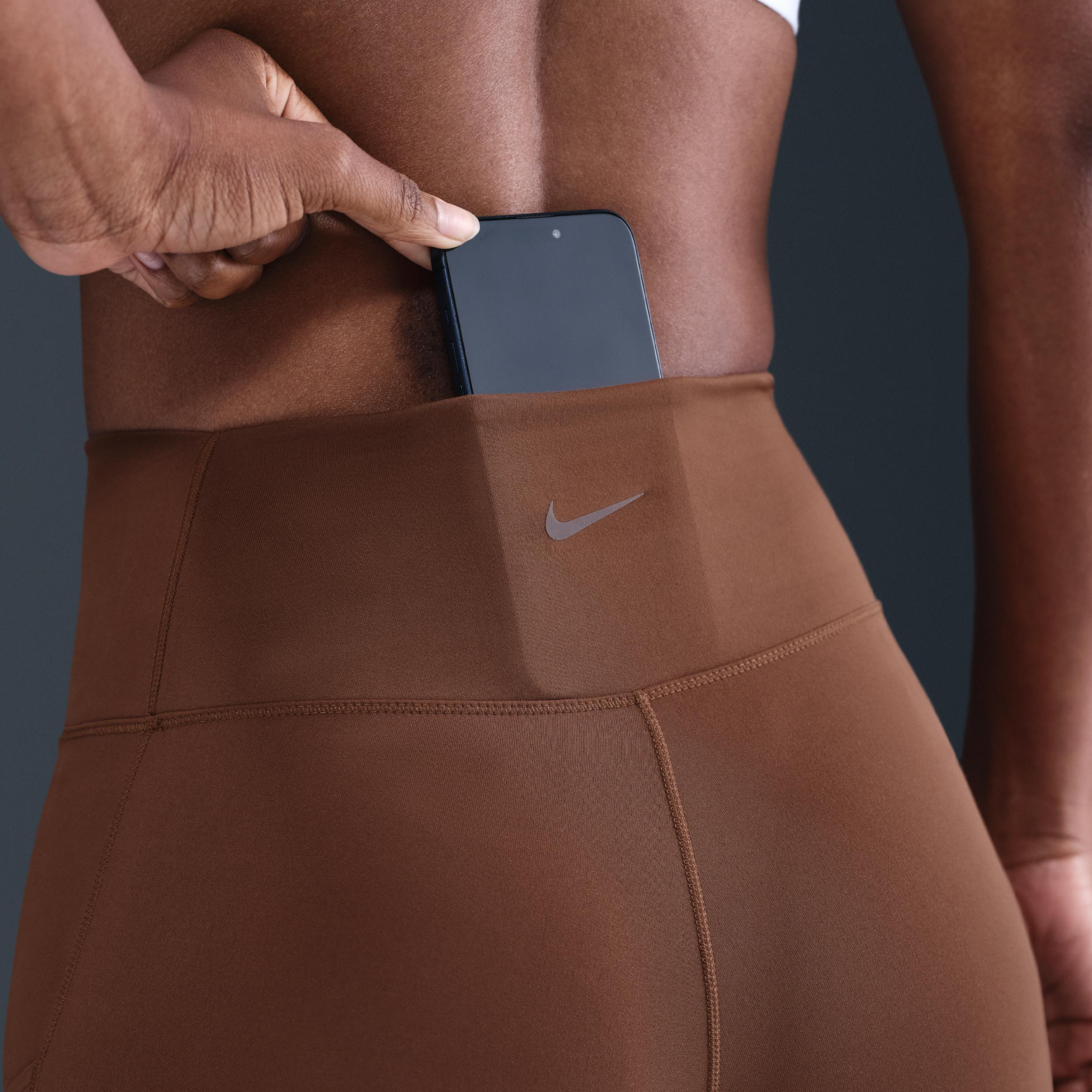 Nike Women's One High-Waisted 8" Biker Shorts with Pockets Product Image