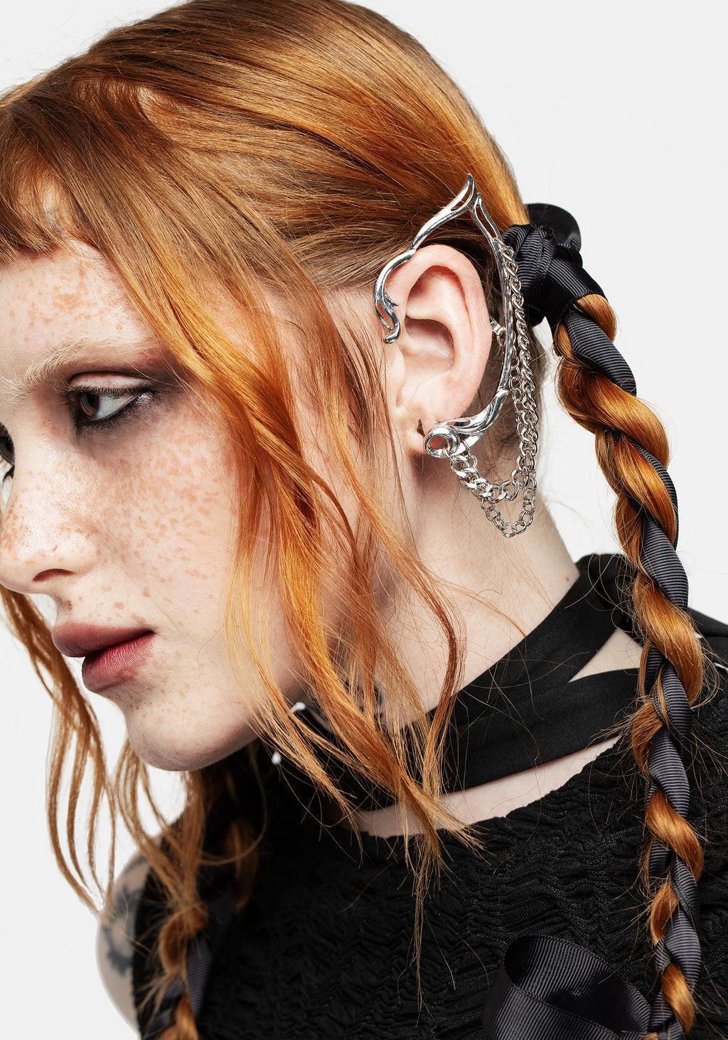 Alma Chain Cuff Earring Product Image