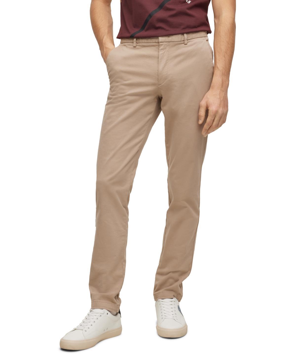 Mens Slim-Fit Chinos in Stretch-Cotton Gabardine Product Image