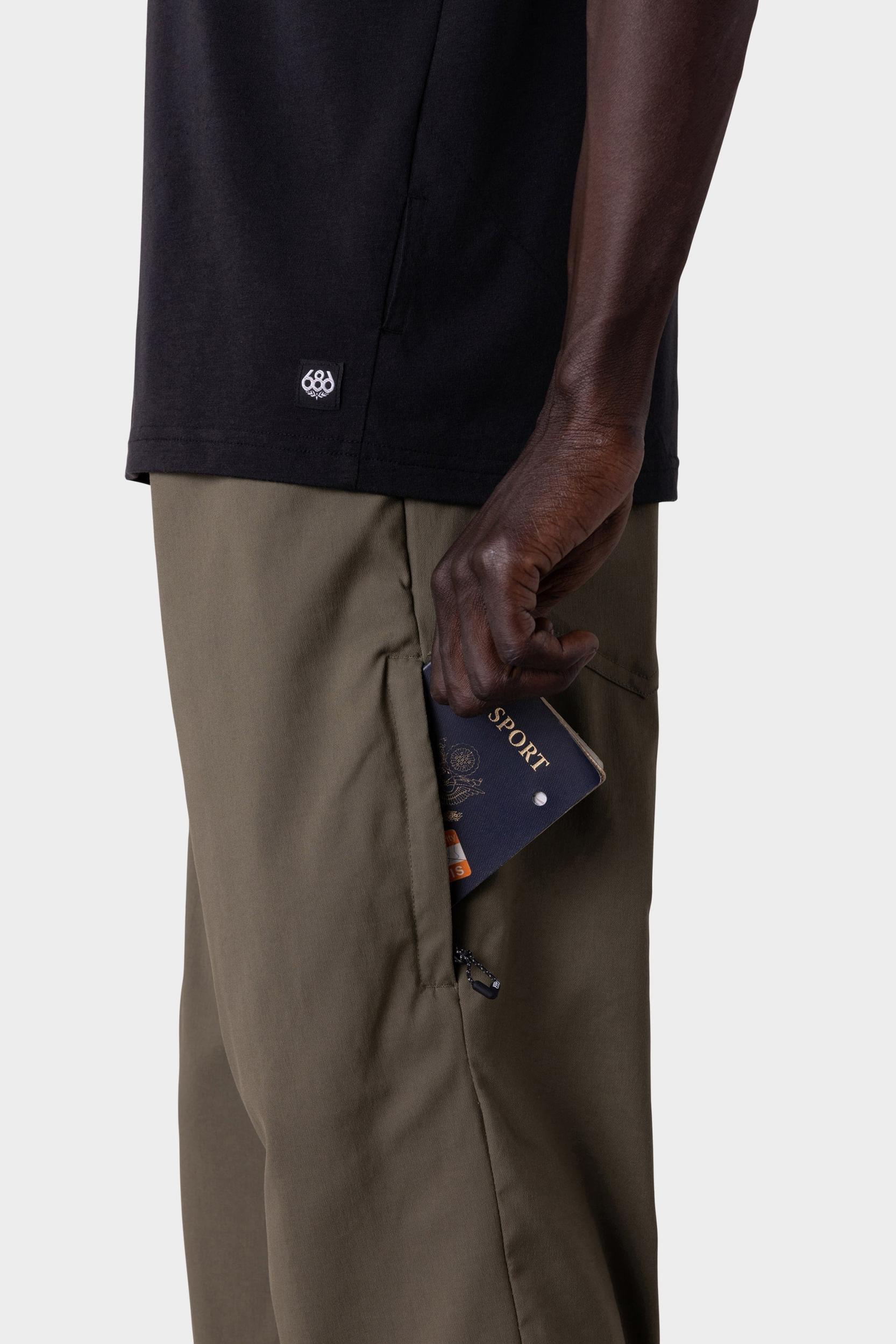 686 Men's Everywhere Merino-Lined Pant - Relaxed Fit Male Product Image
