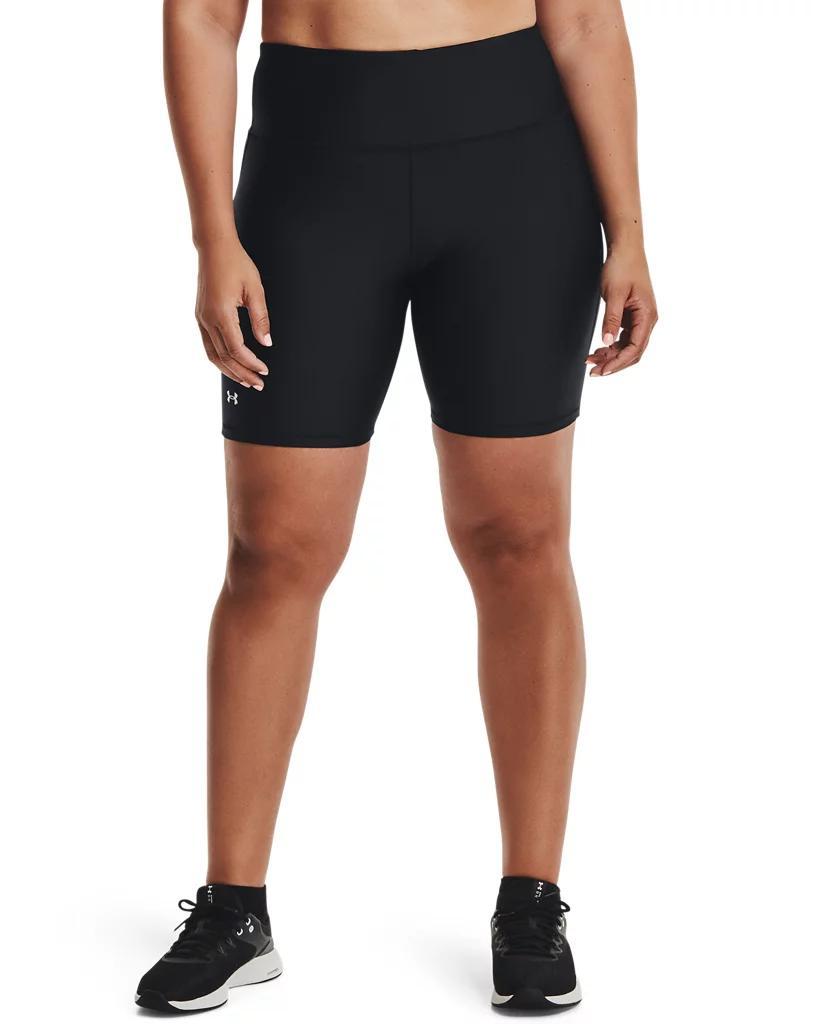 HeatGear Womens 8 Bike Shorts Product Image