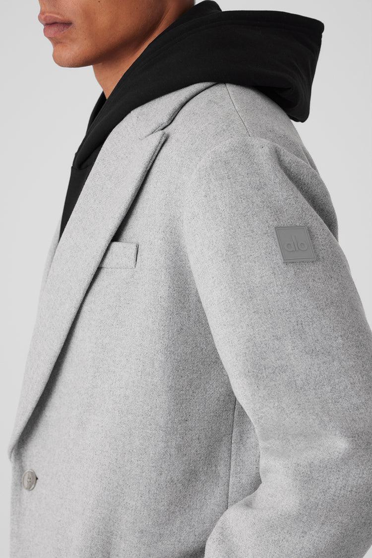 Wool Gameday Overcoat - Athletic Heather Grey Product Image