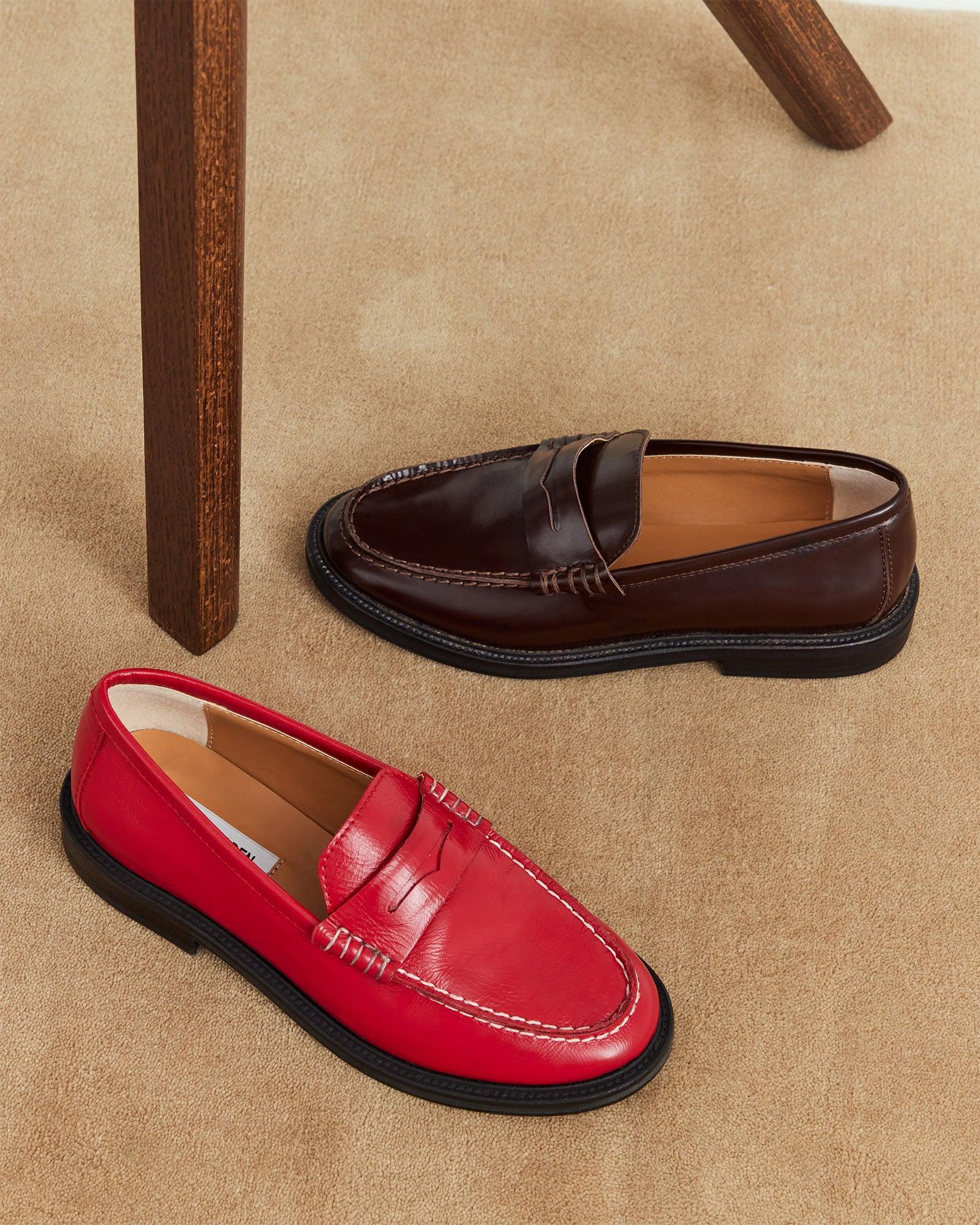 MADISON RED LEATHER Female Product Image
