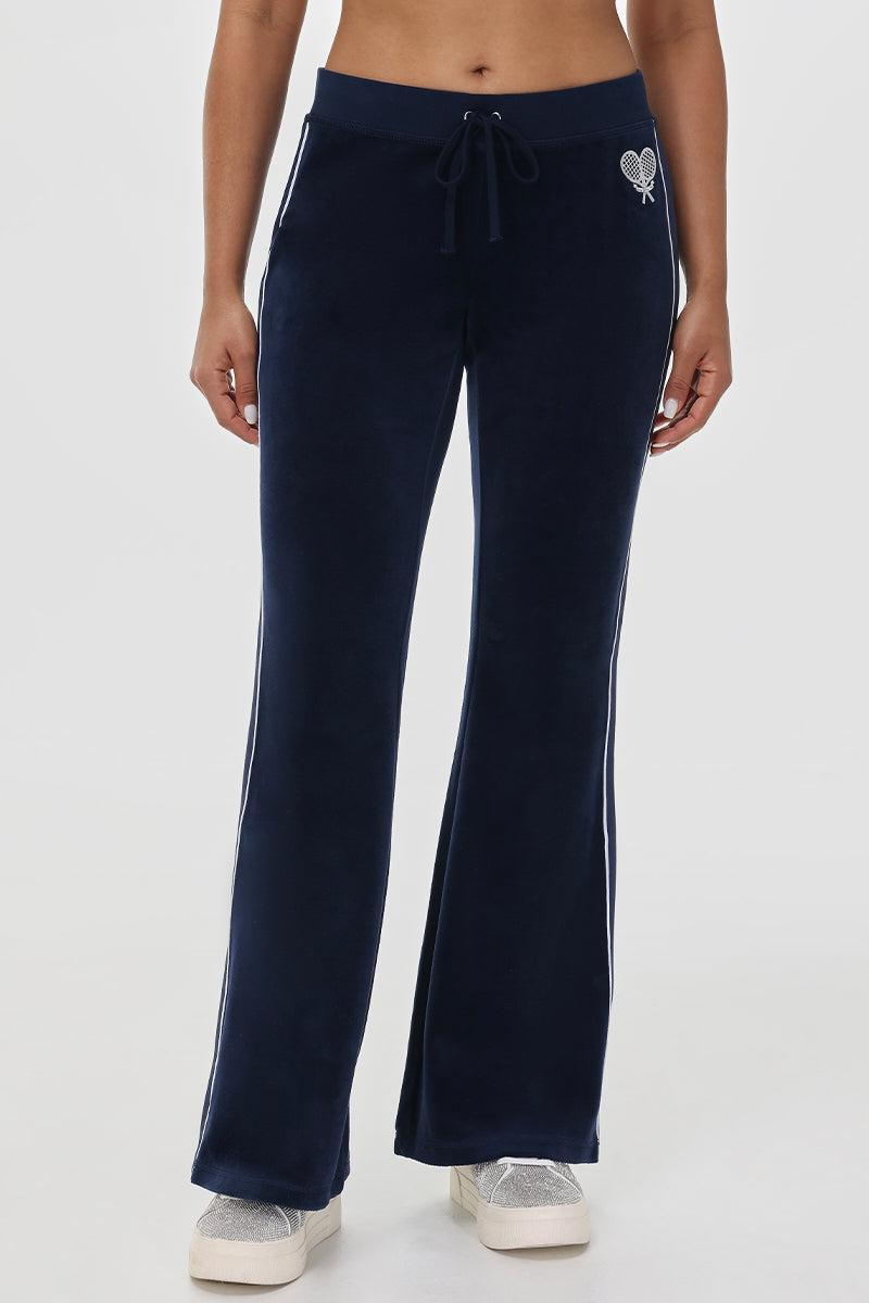 Tennis Cotton Velour Track Pants Product Image