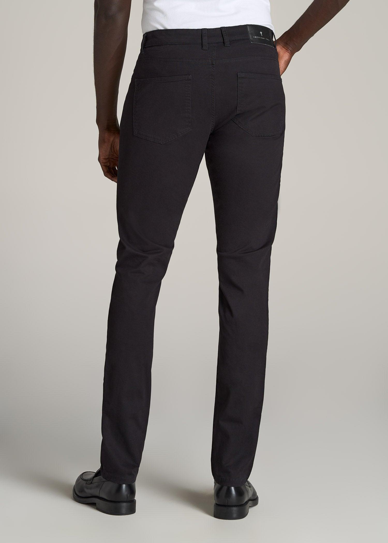 Dylan SLIM FIT Five-Pocket Pants For Tall Men in Fatigue Green Product Image