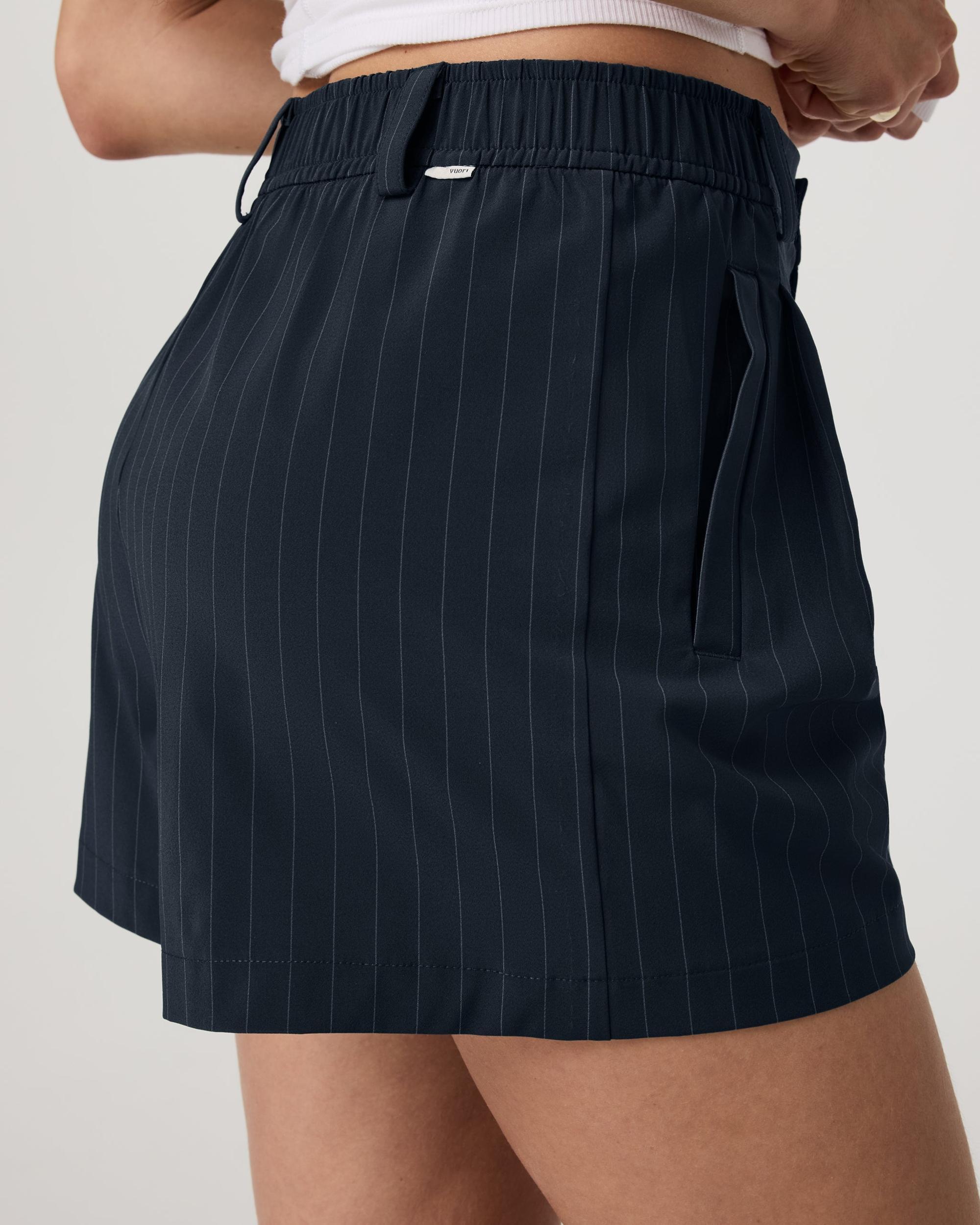 Villa Pinstripe Trouser Short Product Image