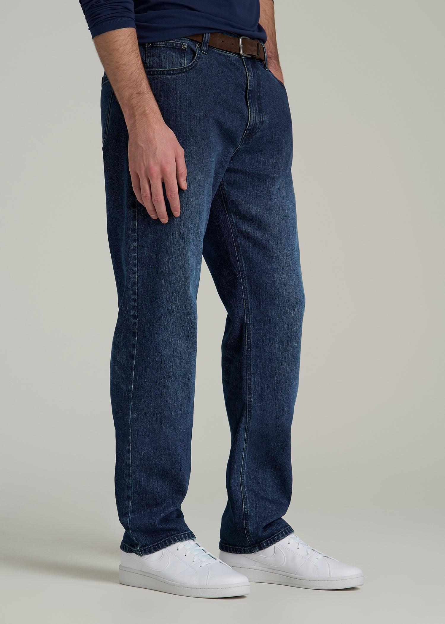 J1 STRAIGHT LEG Jeans for Tall Men in Atlantic Blue Product Image