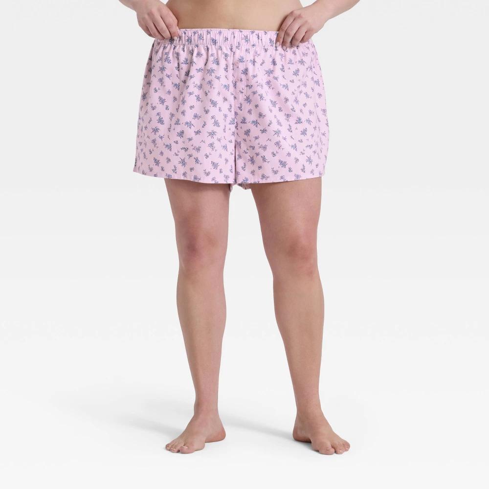 Women's Boxer Pajama Shorts - Wild Fable™ Product Image