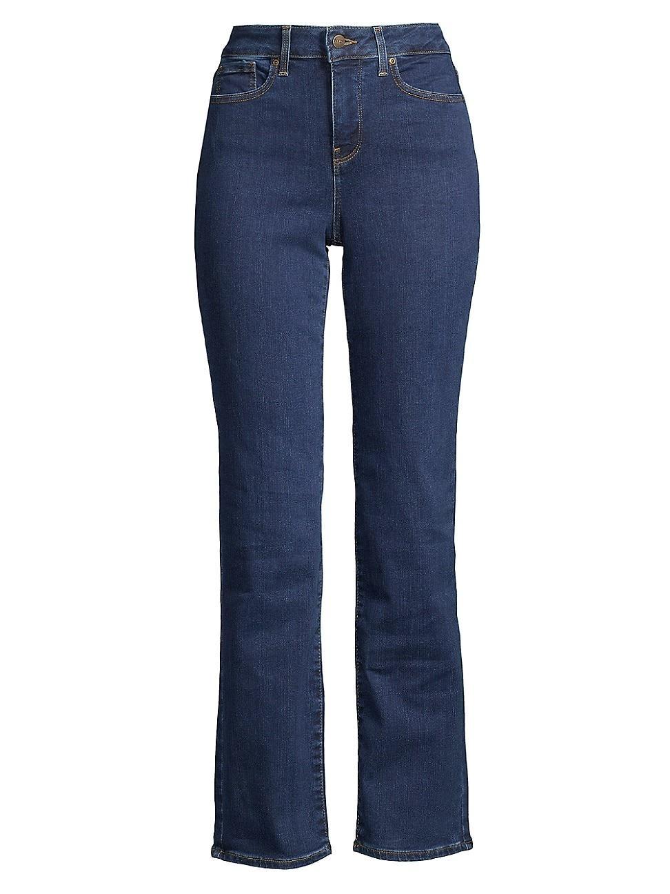 NYDJ Marilyn Straight Leg Full Length Jeans Product Image