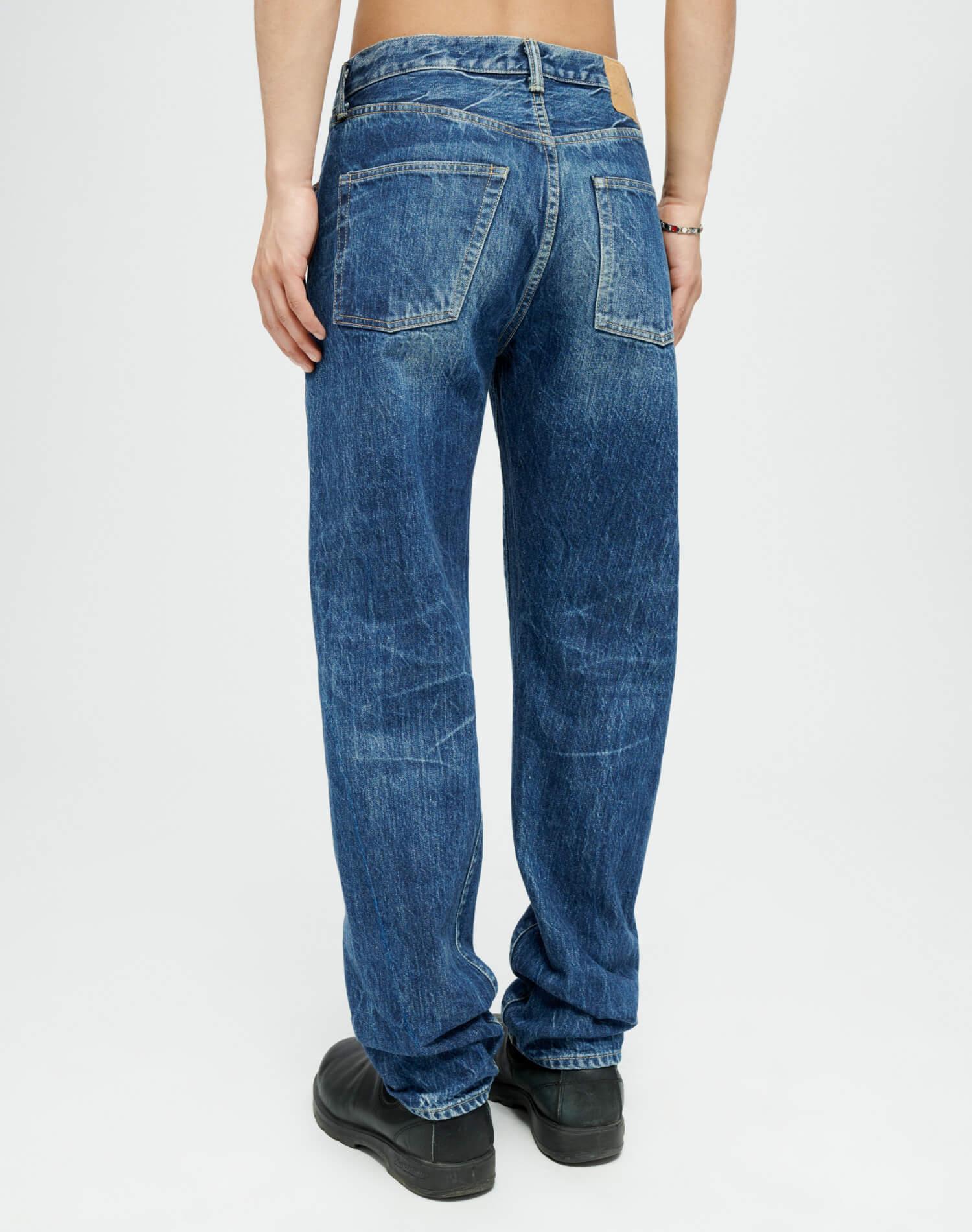 1966 Selvedge Slim Jean - Premium Dark Worn Product Image