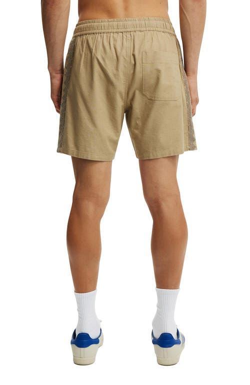 Cotton On Men's Easy Short in Camel Panel at Nordstrom, Size Small Product Image