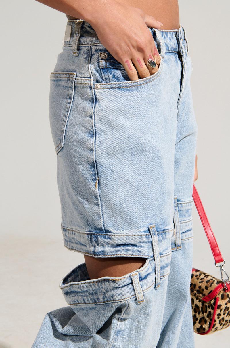 LET LOOSE DENIM PANT Product Image