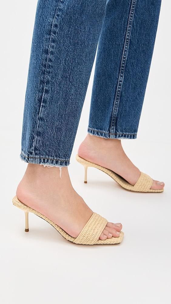 Black Suede Studio Poppy Sandals | Shopbop Product Image