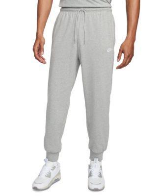 Men's Nike Club Knit Joggers, Size: Large, Dark Gray Grey Product Image